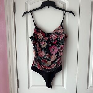 Express Floral Bodysuit